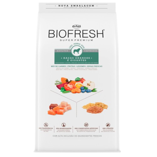 BIOFRESH / Castrado / Perros / Adulto / Razas Grandes / 3 kg
