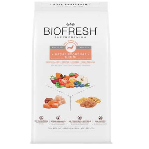 BIOFRESH / Castrado / Perros / Adulto / Razas Pequeñas / 3 kg