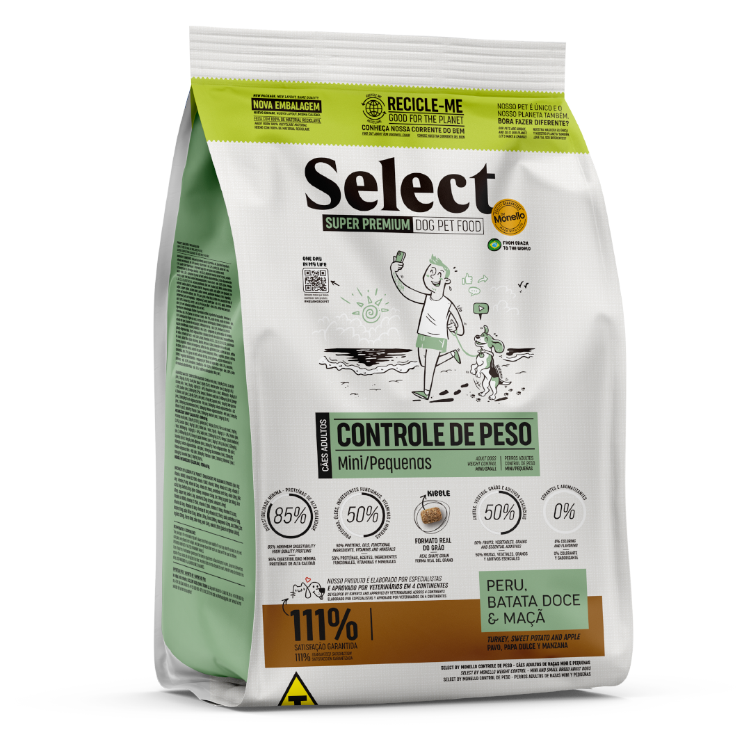 SELECT / Control de Peso / Perro / Adulto / Raza Pequeña / 2 kg