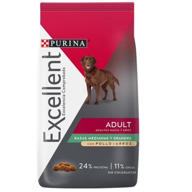EXCELLENT / Perros / Adulto / Razas Medianas / 3 kg