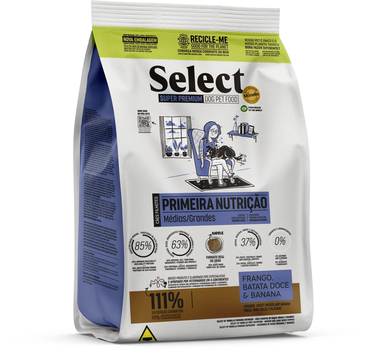 SELECT Primera Nutrición Perros Cachorros Raza Mediana y Grande