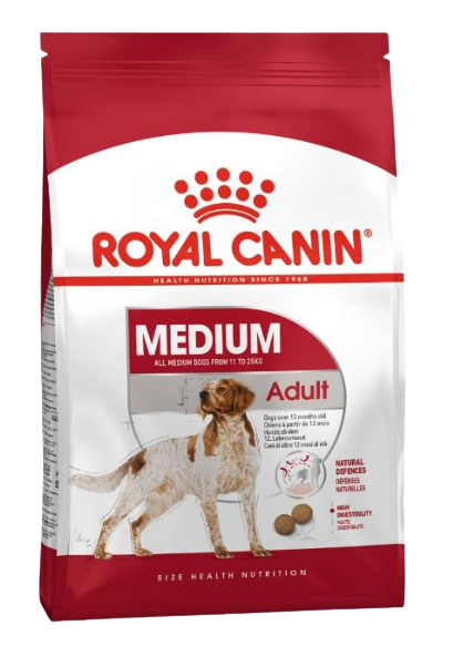 ROYAL CANIN / Perros / Adulto / Razas Medianas / 15 KG
