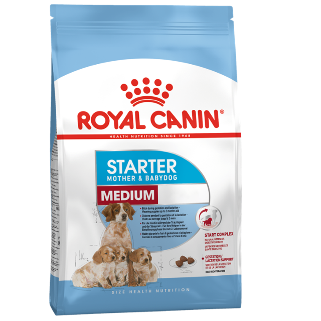 ROYAL CANIN / Starter / Perros / Razas Medianas / 4 kg