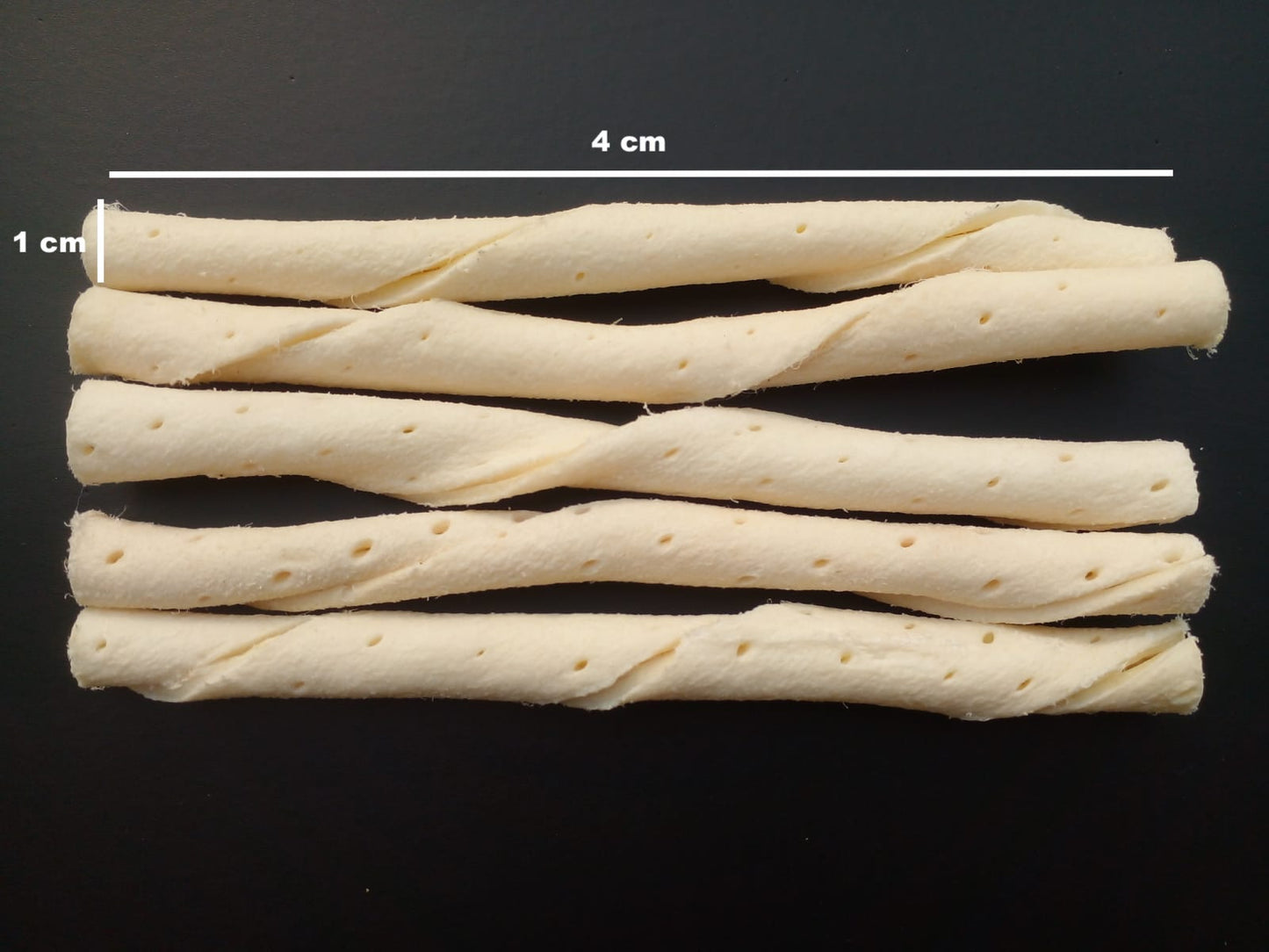PANKI Palitos Twist Natural Microperforado x 1 unid ( 1 x 4 cm )