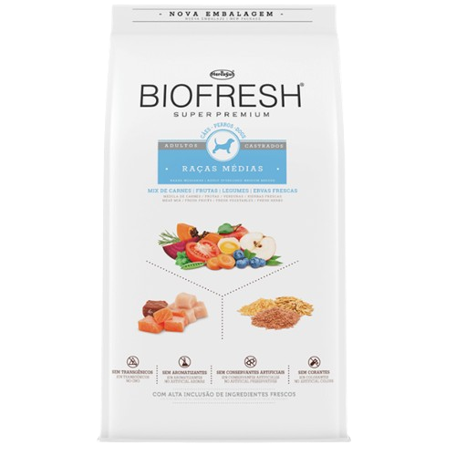 BIOFRESH / Castrado / Perros / Adulto / Razas Medianas / 10 kg
