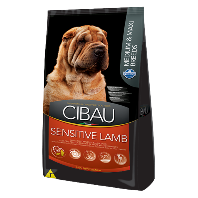 CIBAU / Cordero / Perros / Adulto / Razas Medianas/ 12 kg