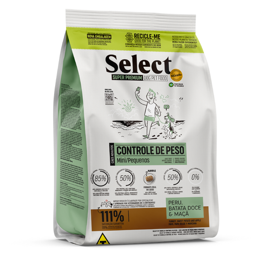 SELECT / Control de Peso / Perro / Adulto / Raza Pequeña / 2 kg