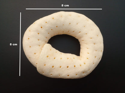 PANKI Donats Natural Microperforado x 1 unid ( 8 x 8 cm )