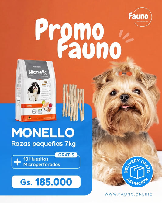 PROMO Monello RP 7 kg + 10 Huesitos Twist de Regalo