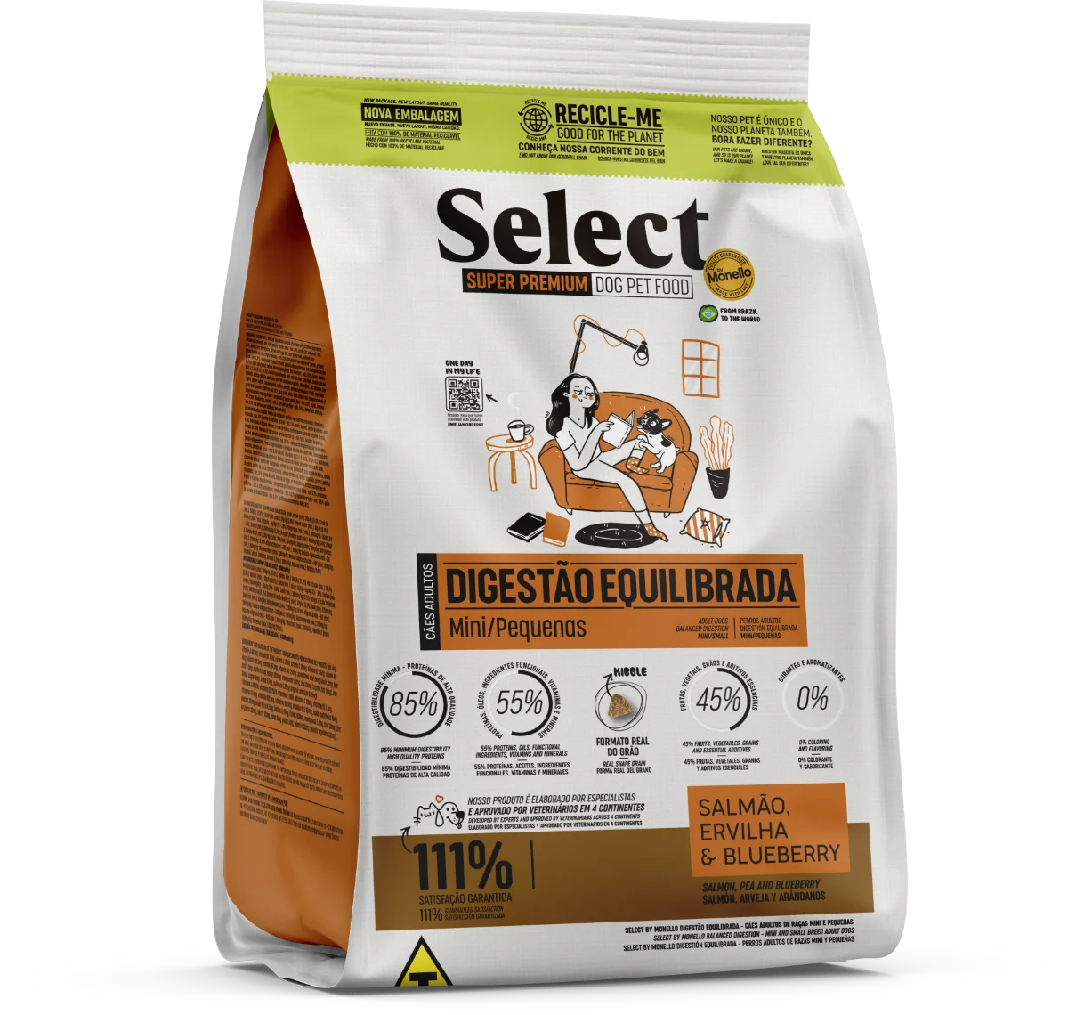 SELECT / Digestion Equilibrada / Perro / Adulto / Raza Pequeña / 7 kg