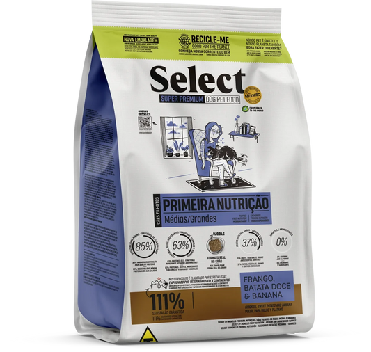 SELECT Primera Nutrición Perros Cachorros Raza Mediana y Grande