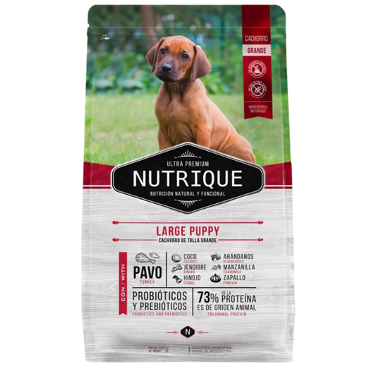 NUTRIQUE / Perros / Cachorro / Razas Grandes / 15 kg