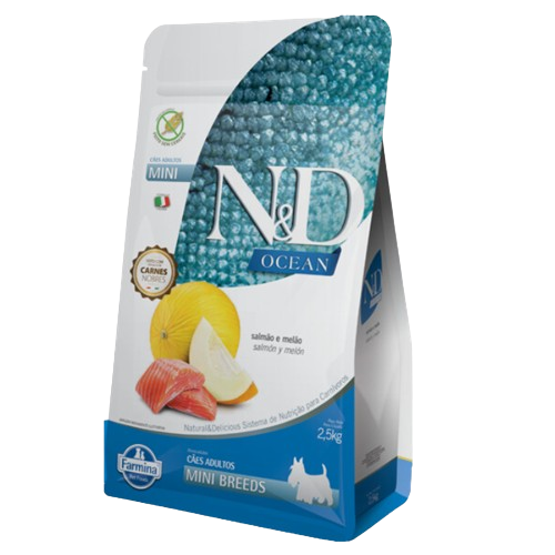 N&D / Ocean / Perros / Adulto / Razas Pequeñas / 2,5 kg