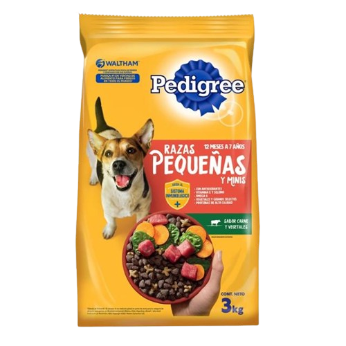 PEDIGREE / Perros / Adulto / Razas Pequeñas / 8 KG