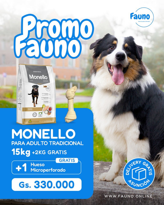 PROMO Monello RM 15 kg + 1 Hueso de Regalo