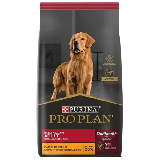 PRO PLAN / Perros / Adulto / Razas Medianas / 15 kg