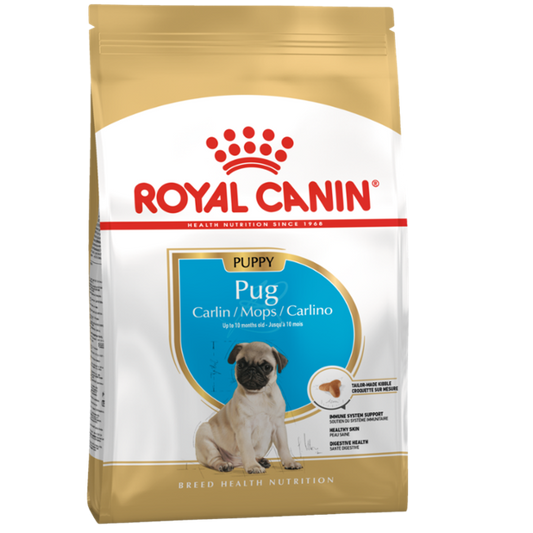 ROYAL CANIN / Pug / Perros / Cachorro / Razas Pequeñas / 1,5 kg