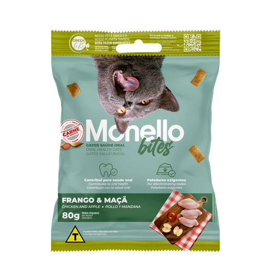 MONELLO / Bites / Gatos / Salud Bucal / 80 g
