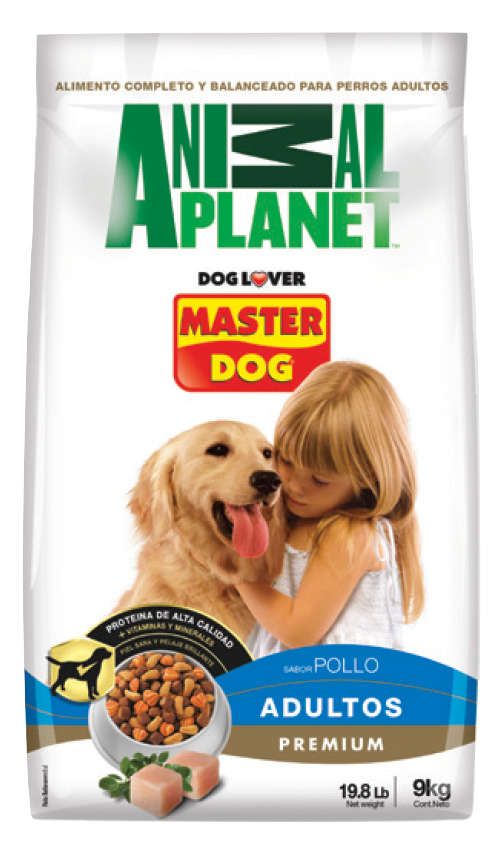 MASTER DOG / Perros / Adulto / Razas Medianas / Pollo / 9 KG